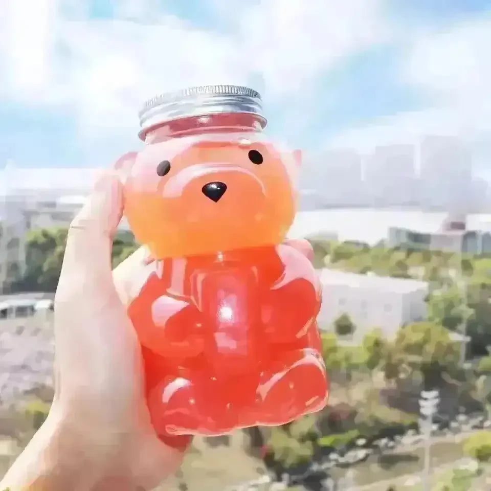 Cute Creative Animal PET Bottles (500 ml) - Bear Hugs