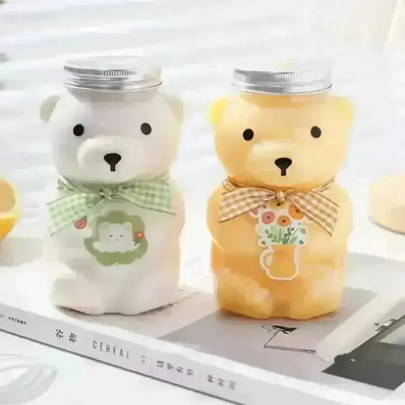 Cute Creative Animal PET Bottles (500 ml) - Bear Hugs