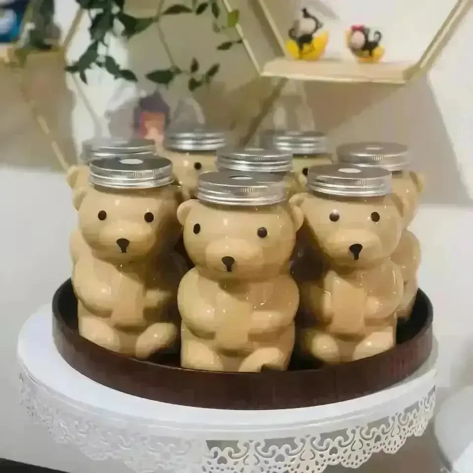 Cute Creative Animal PET Bottles (500 ml) - Bear Hugs