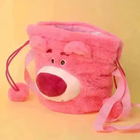 Cute Disney Characters Plush Tote Bags - Bear Hugs