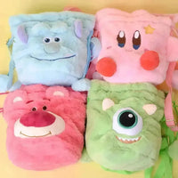 Cute Disney Characters Plush Tote Bags - Bear Hugs