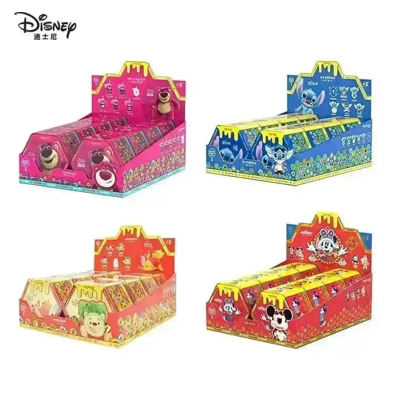 Cute Disney Plush Keychains Blind Box - Bear Hugs