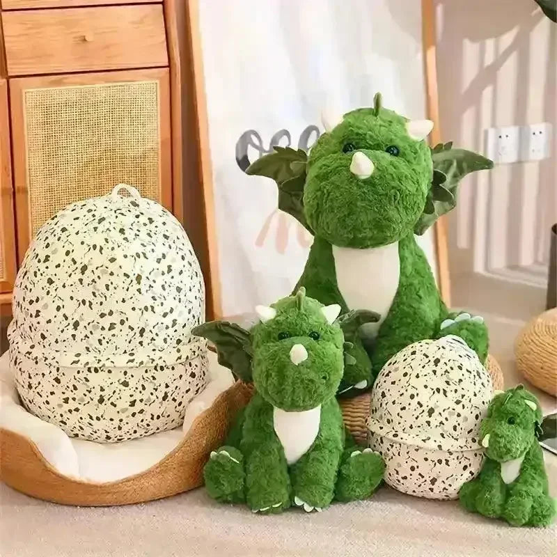 Cute Dragon and Egg Plushie - Bear Hugs