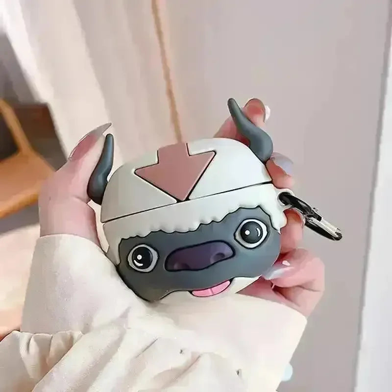 Cute Flying Bison Case (For Airpods) - Bear Hugs