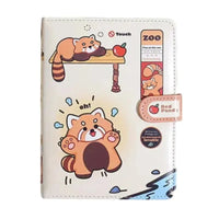 Cute Fun Zoo Diary with Magnetic Clasp - Bear Hugs