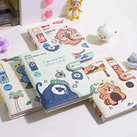 Cute Fun Zoo Diary with Magnetic Clasp - Bear Hugs