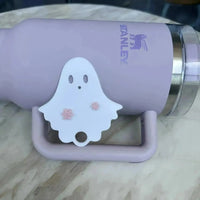 Cute Ghost Cover Tag for Stanley Cup - Bear Hugs