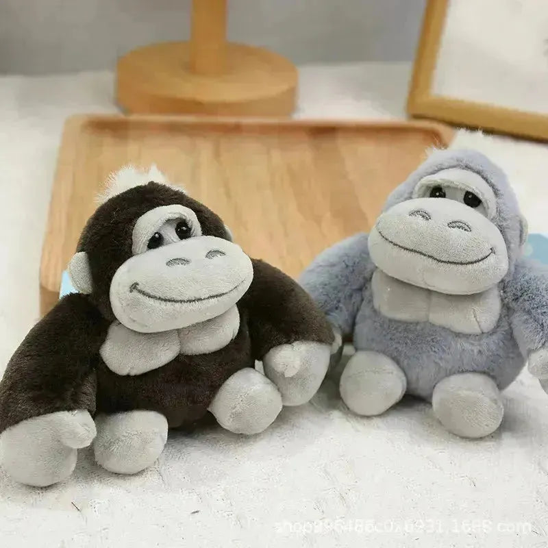 Cute Gorilla Plush Keychain - Bear Hugs