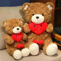 Cute Hug Heart Teddy Bear Plushie (55 cm) - Bear Hugs