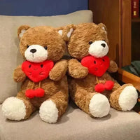 Cute Hug Heart Teddy Bear Plushie (55 cm) - Bear Hugs