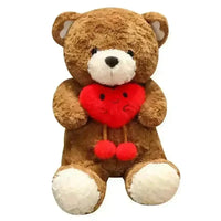 Cute Hug Heart Teddy Bear Plushie (55 cm) - Bear Hugs