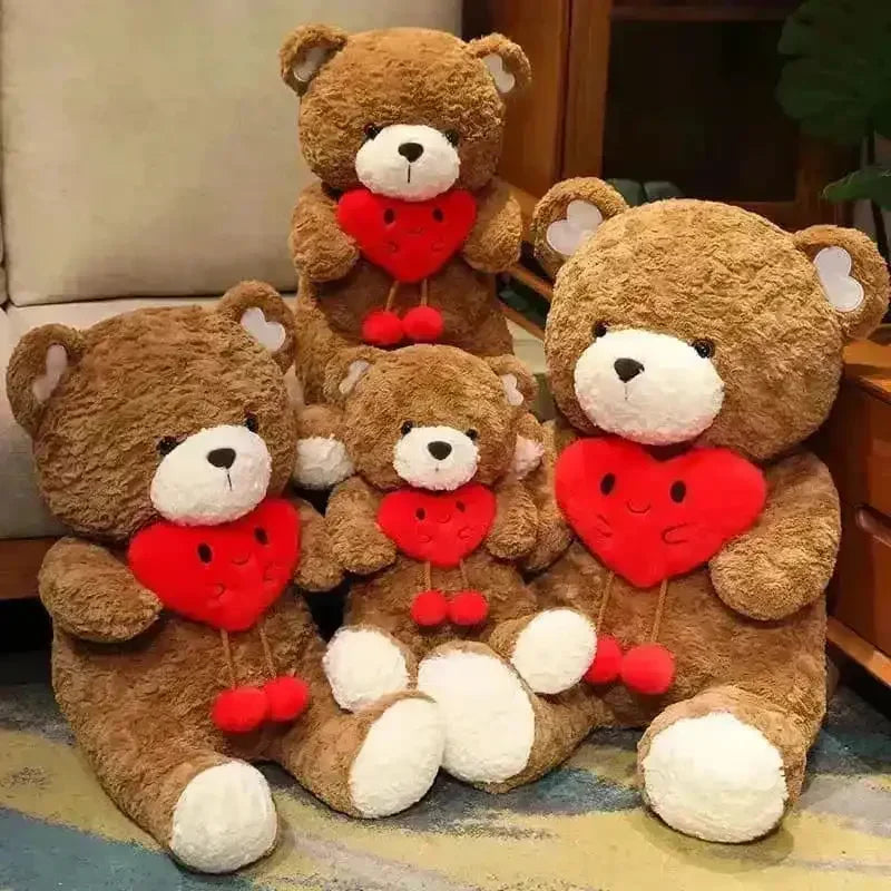 Cute Hug Heart Teddy Bear Plushie (55 cm) - Bear Hugs