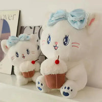 Cute Ice Cream Kitty Plush Toy (45 cm) - Bear Hugs