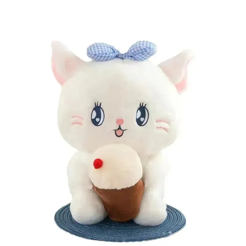 Cute Ice Cream Kitty Plush Toy (45 cm) - Bear Hugs