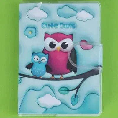 Cute Owls A7 Diary - Bear Hugs