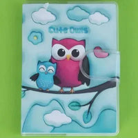 Cute Owls A7 Diary - Bear Hugs