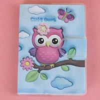 Cute Owls A7 Diary - Bear Hugs