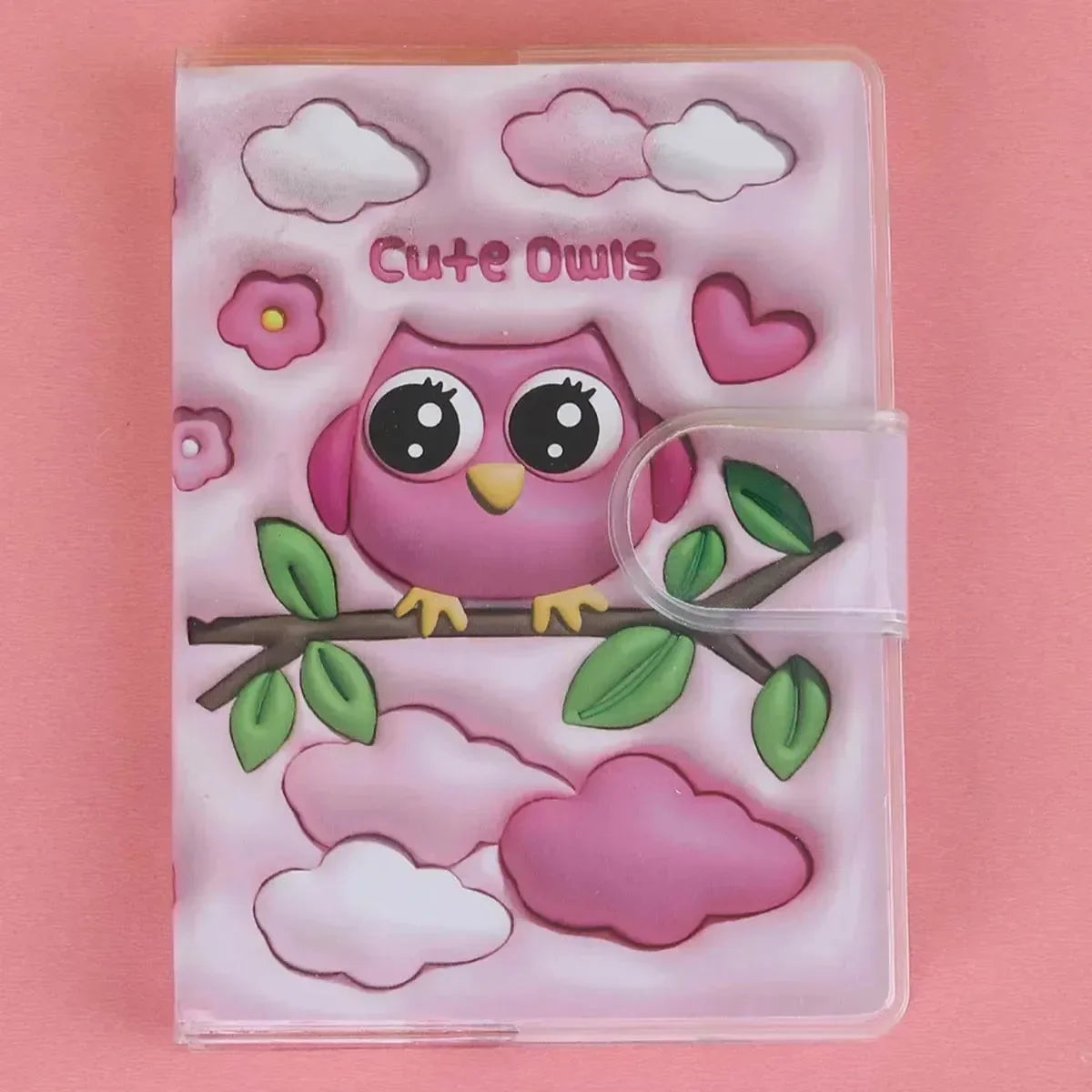 Cute Owls A7 Diary - Bear Hugs