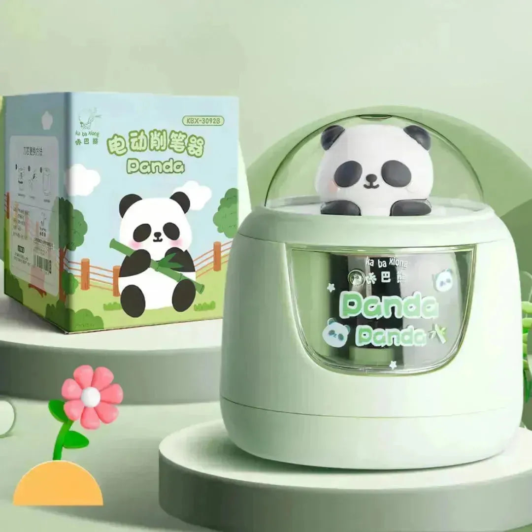 Cute Panda Battery Operated Sharpener - Bear Hugs