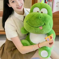 Cute Pizza Eating Dinosaur Plushie - Bear Hugs