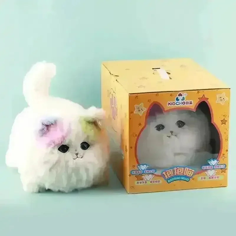 Cute Plush Electric Cuddle Cat and Dog Toy - Bear Hugs