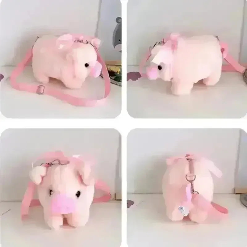 Cute Plush Pig Cross Bodybag - Bear Hugs