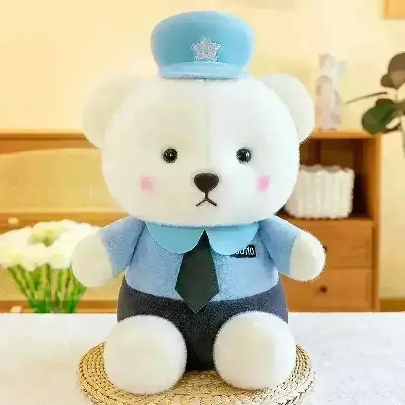 Cute Police Bear Plushie (25 cm) - Bear Hugs
