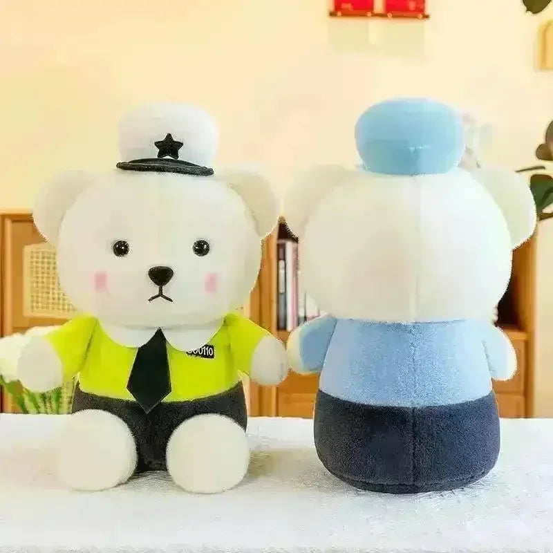 Cute Police Bear Plushie (25 cm) - Bear Hugs