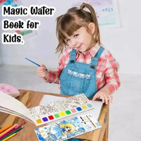 Cute Princess Watercolor Coloring Book - Bear Hugs