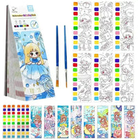 Cute Princess Watercolor Coloring Book - Bear Hugs