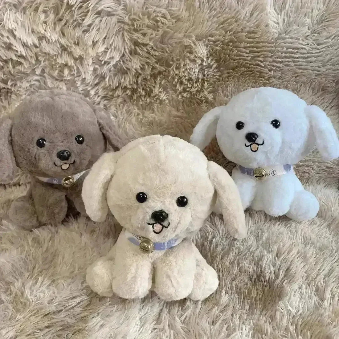 Cute Puppy Sitting Plush Toy (25 cm) - Bear Hugs