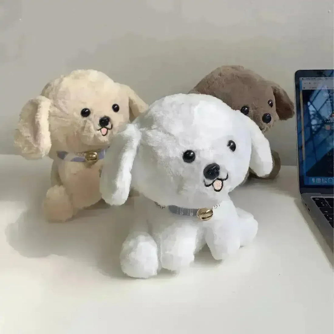 Cute Puppy Sitting Plush Toy (25 cm) - Bear Hugs