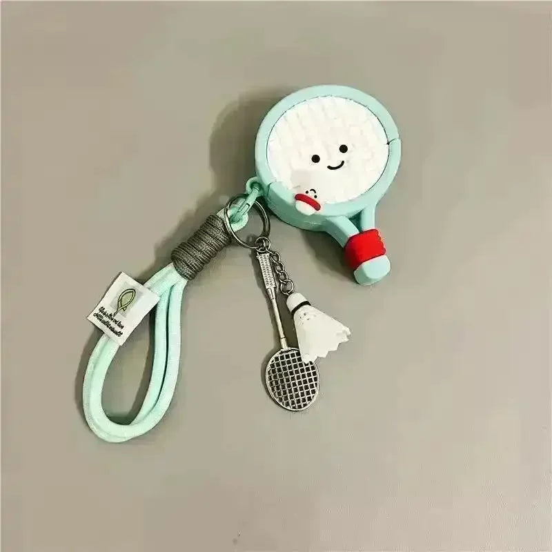 Cute Racquet Novelty Case (For Airpods) - Bear Hugs