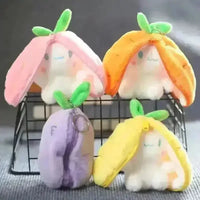 Cute Reversible Fruit Cinnamoroll Plush Keychain - Bear Hugs