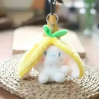 Cute Reversible Fruit Cinnamoroll Plush Keychain - Bear Hugs