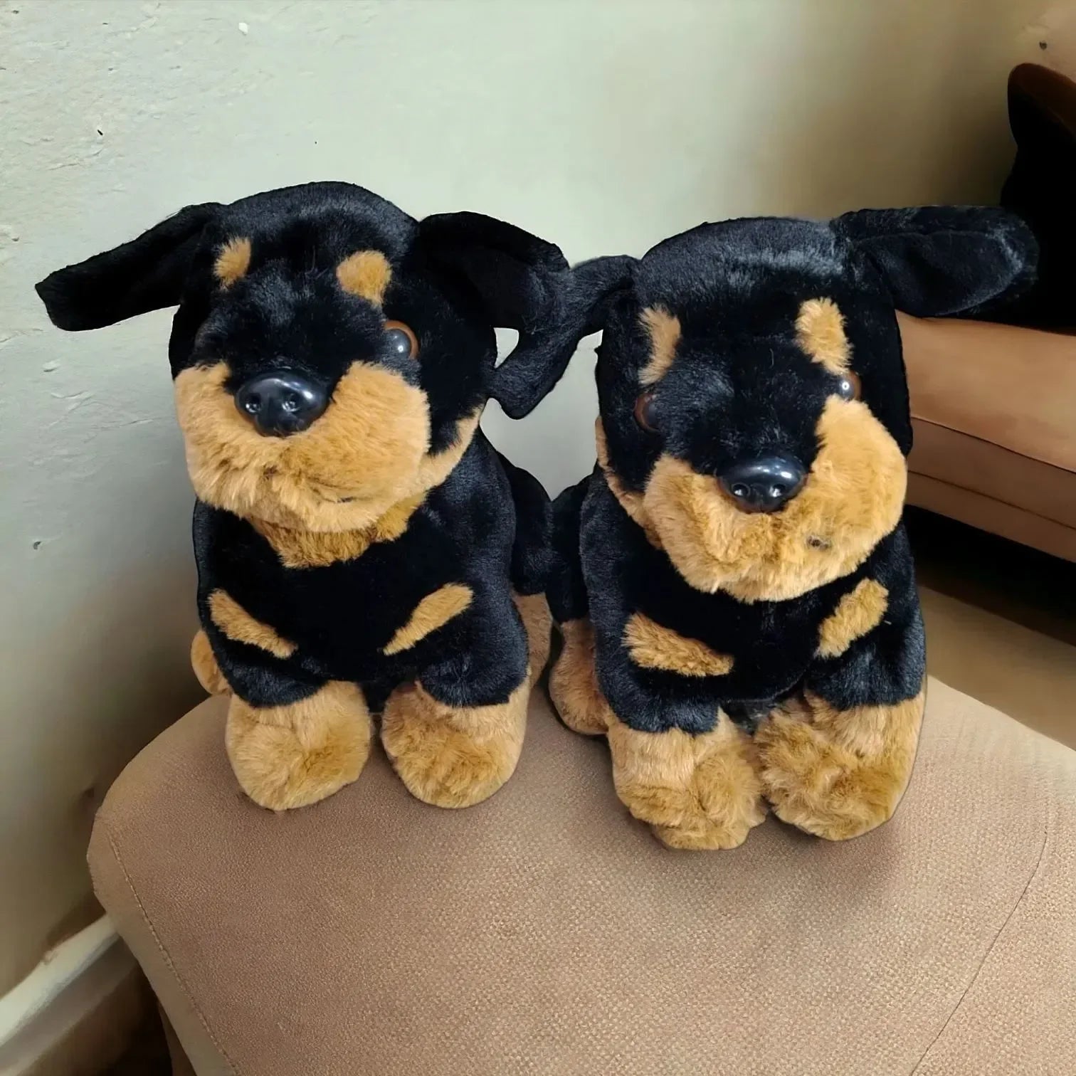 Cute Rottweiler Dog Plush Toy (35 cm) - Bear Hugs
