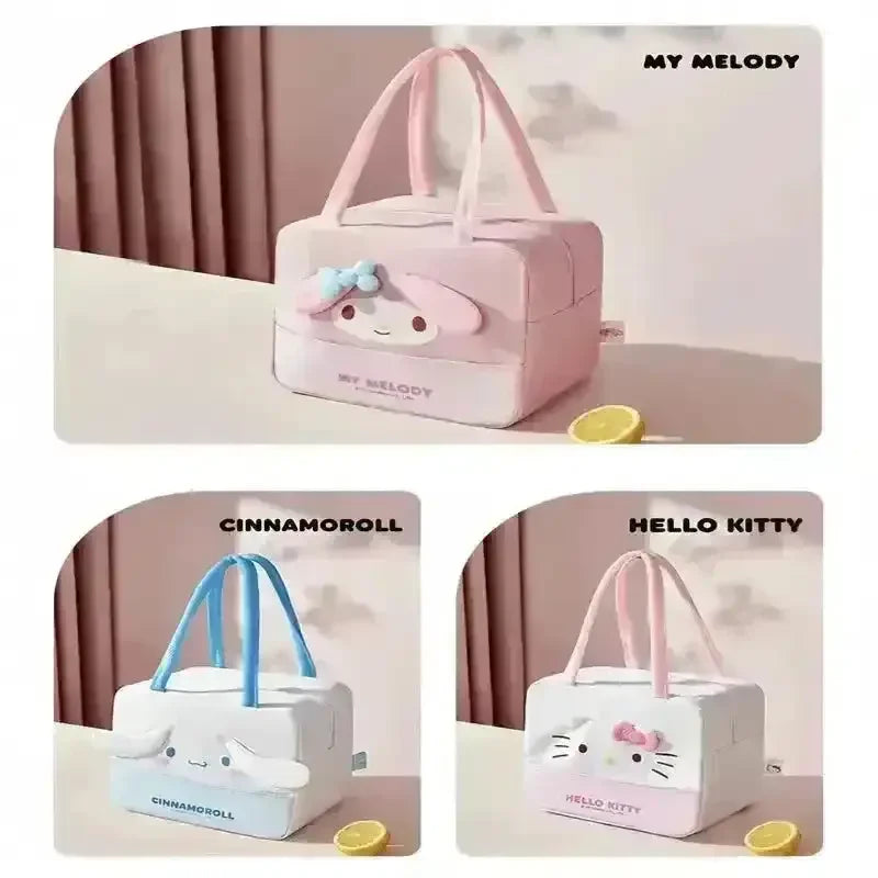 Cute Sanrio Insulated Lunch Bag - Bear Hugs