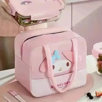 Cute Sanrio Insulated Lunch Bag - Bear Hugs
