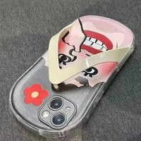 Cute Slippers Phone Case (For iPhones) - Bear Hugs