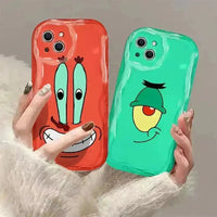 Cute SpongeBob 3D Case (For iPhones) - Bear Hugs