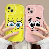 Cute SpongeBob 3D Case (For iPhones) - Bear Hugs