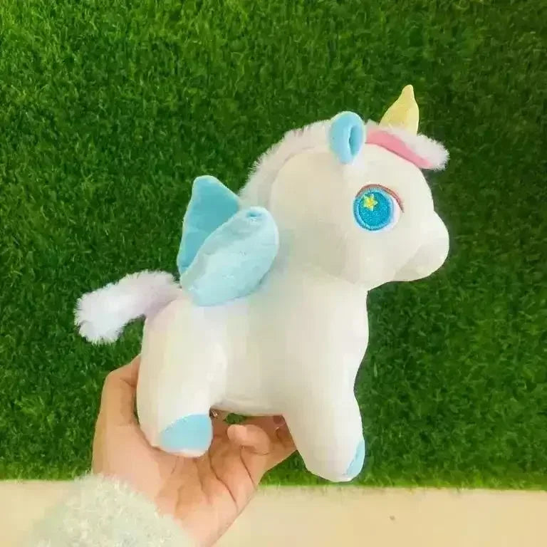 Cute Unicorn Embroidered Wings Plushie (25 cm) - Bear Hugs