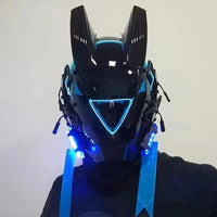 Cyberpunk LED Cosplay Helmet Mask - Bear Hugs