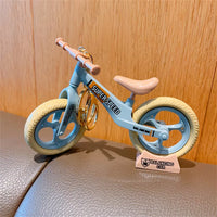 Cycle-Path Miniature Bicycle Keychain - Bear Hugs