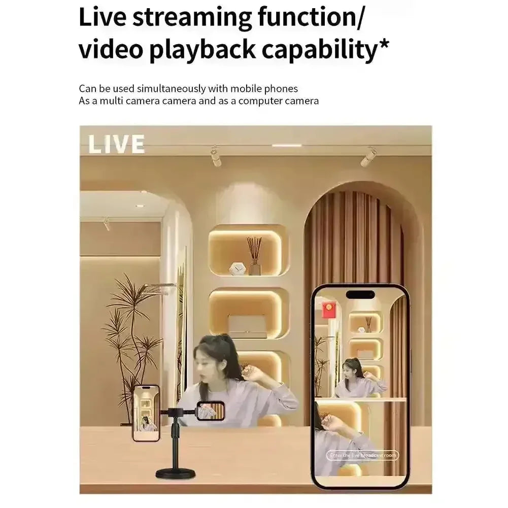 D6 Touch Screen 4K Vlogging Camera - Bear Hugs