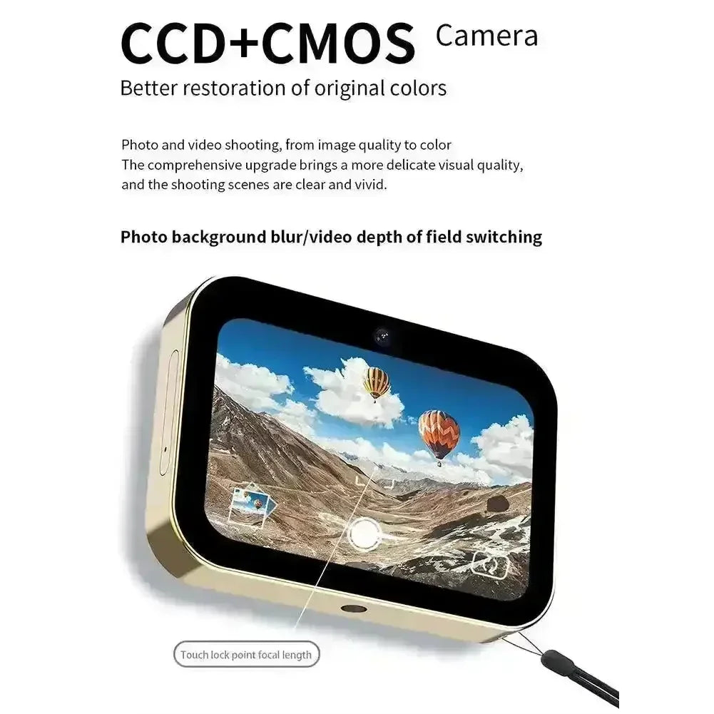 D6 Touch Screen 4K Vlogging Camera - Bear Hugs