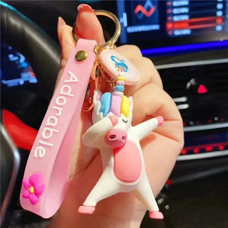 Dabbing Animal 3D Keychain - Bear Hugs