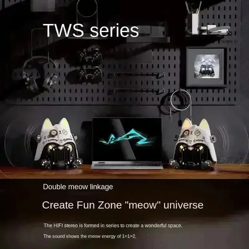 Darth Meow Darth Cater Bluetooth Speaker - Bear Hugs