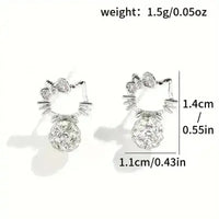 Dazzling Hello Kitty Stud Earrings - Bear Hugs