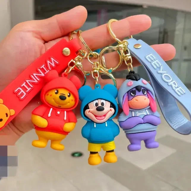 Dazzling Wonderland 3D keychain - Bear Hugs